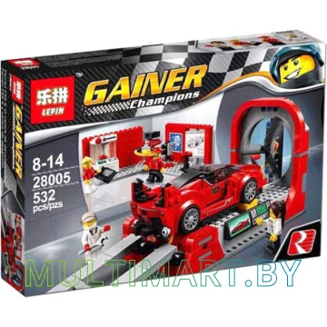 Конструктор Lepin 28005 Ferrari FXX K и Центр Разработки
